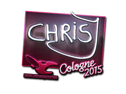 Item Sticker | chrisJ (Foil) | Cologne 2015