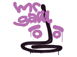 Item Graffiti | Recoil Galil AR (Bazooka Pink)