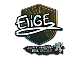 Item Sticker | EliGE (Glitter) | Antwerp 2022