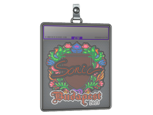 Item Sticker Slab | Sonic (Embroidered) | Budapest 2025