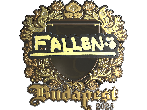 Item Sticker | FalleN (Gold) | Budapest 2025