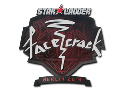 Item Sticker | facecrack | Berlin 2019