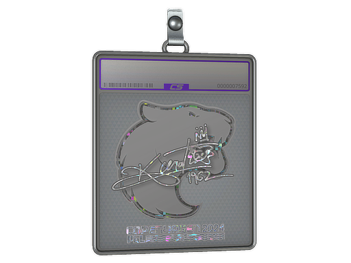 Item Sticker Slab | KSCERATO (Glitter) | Copenhagen 2024