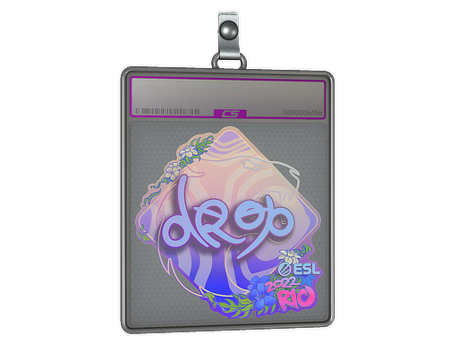 Item Sticker Slab | drop (Holo) | Rio 2022