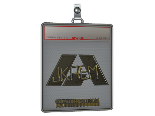 Item Sticker Slab | jkaem (Gold) | Copenhagen 2024