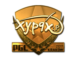 Item Sticker | Xyp9x (Gold) | Krakow 2017
