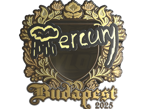 Item Sticker | Mercury (Gold) | Budapest 2025