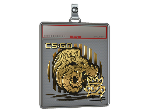 Item Sticker Slab | North (Gold) | 2020 RMR