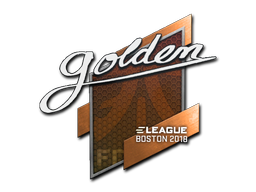 Item Sticker | Golden | Boston 2018
