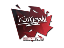 Item Sticker | karrigan | Cologne 2016