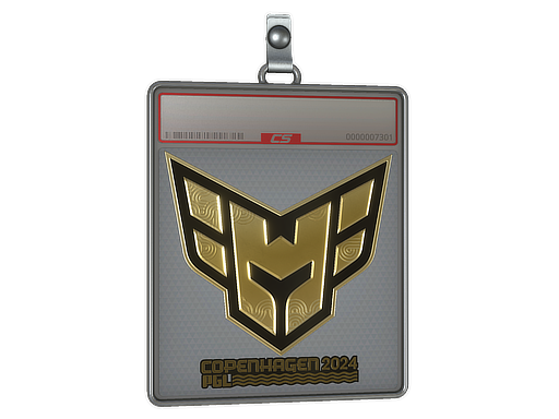 Item Sticker Slab | Heroic (Gold) | Copenhagen 2024