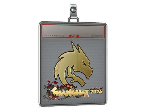 Item Sticker Slab | Team Spirit (Gold) | Shanghai 2024
