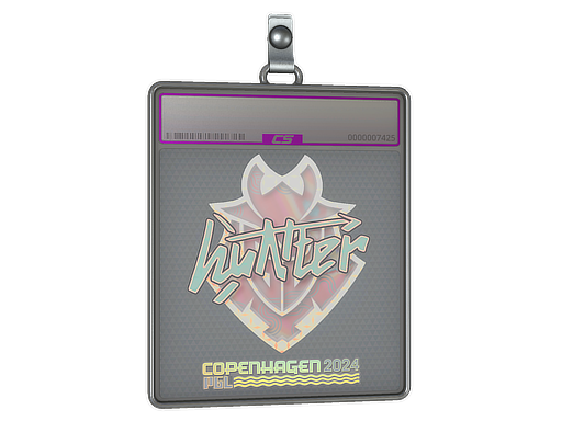 Item Sticker Slab | huNter- (Holo) | Copenhagen 2024