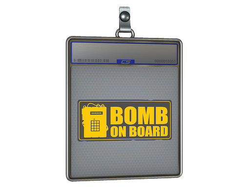 Item Sticker Slab | Bomb On Board
