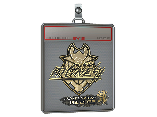 Item Sticker Slab | m0NESY (Gold) | Antwerp 2022