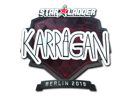 Item Sticker | karrigan (Foil) | Berlin 2019