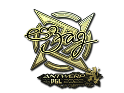 Item Sticker | es3tag (Gold) | Antwerp 2022
