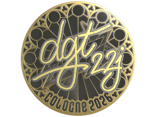 Item Sticker | dgt (Gold) | Cologne 2026