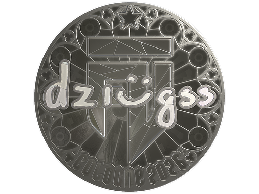 Item Sticker | dziugss (Foil) | Cologne 2026