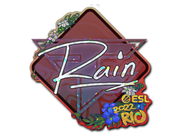 Item Sticker | rain (Glitter) | Rio 2022