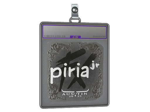 Item Sticker Slab | piriajr (Foil) | Austin 2025