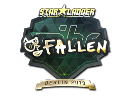 Item Sticker | FalleN (Gold) | Berlin 2019