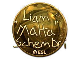 Item Sticker | malta (Gold) | Katowice 2019