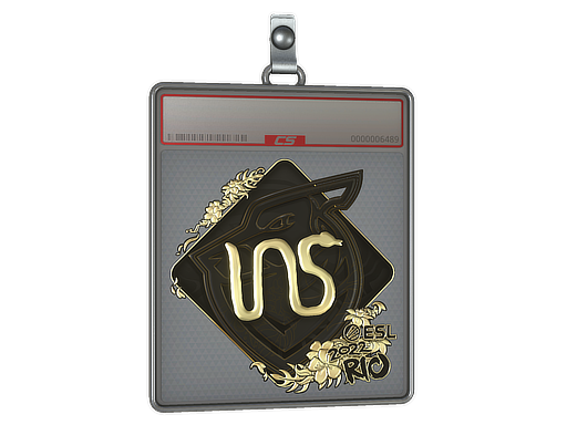 Item Sticker Slab | INS (Gold) | Rio 2022