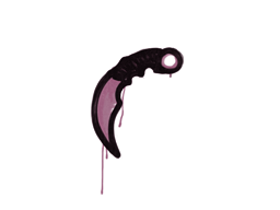 Item Graffiti | Karambit (Princess Pink)