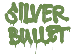 Item Graffiti | Silver Bullet (Battle Green)