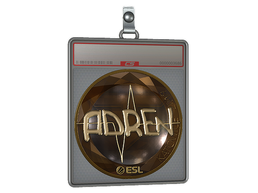 Item Sticker Slab | AdreN (Gold) | Katowice 2019
