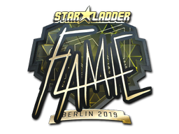 Item Sticker | flamie (Gold) | Berlin 2019