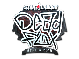 Item Sticker | DeadFox (Foil) | Berlin 2019