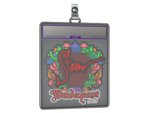 Item Sticker Slab | Staehr (Embroidered) | Budapest 2025