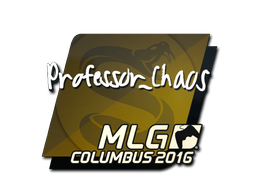 Item Sticker | Professor_Chaos | MLG Columbus 2016