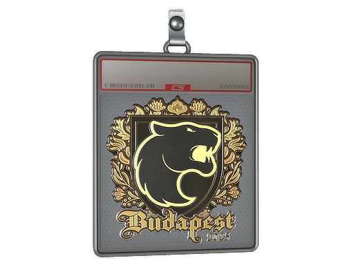 Item Sticker Slab | FURIA (Gold) | Budapest 2025