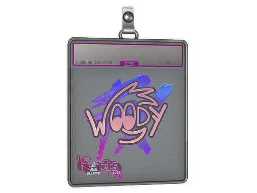 Item Sticker Slab | WOOD7 (Holo) | Paris 2023