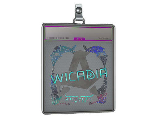 Item Sticker Slab | Wicadia (Holo) | Austin 2025