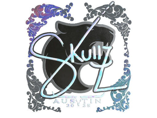 Item Sticker | skullz (Holo) | Austin 2025