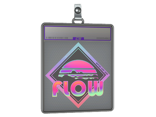Item Sticker Slab | Toxic Flow (Holo)