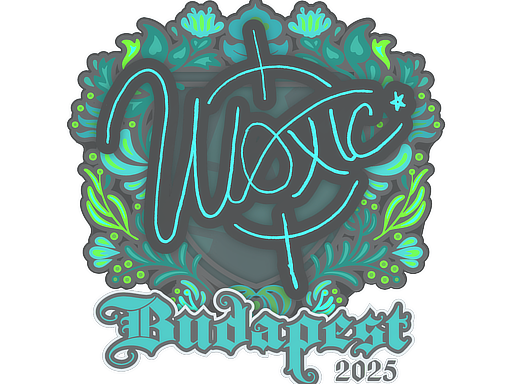 Item Sticker | woxic | Budapest 2025
