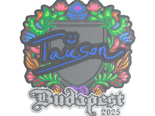 Item Sticker | Tauson (Embroidered) | Budapest 2025