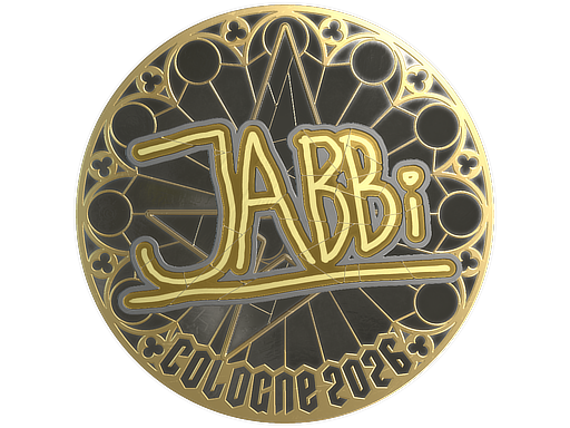 Item Sticker | jabbi (Gold) | Cologne 2026