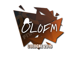 Item Sticker | olofmeister | Cologne 2016