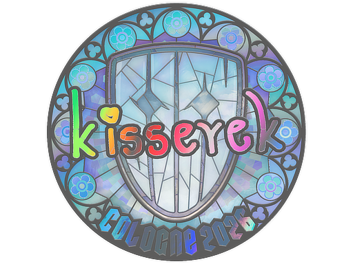 Item Sticker | kisserek (Holo) | Cologne 2026