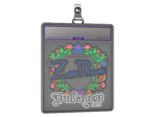 Item Sticker Slab | ztr (Embroidered) | Budapest 2025