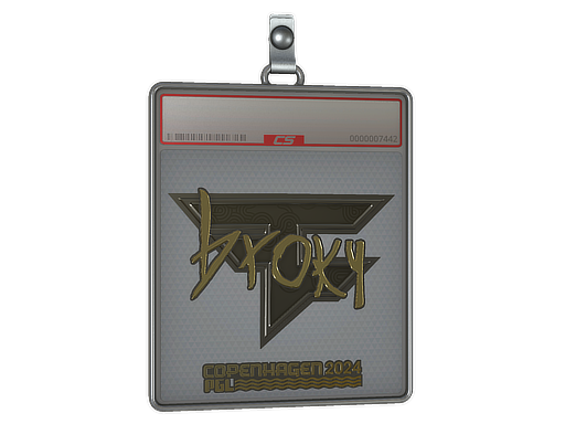 Item Sticker Slab | broky (Gold) | Copenhagen 2024