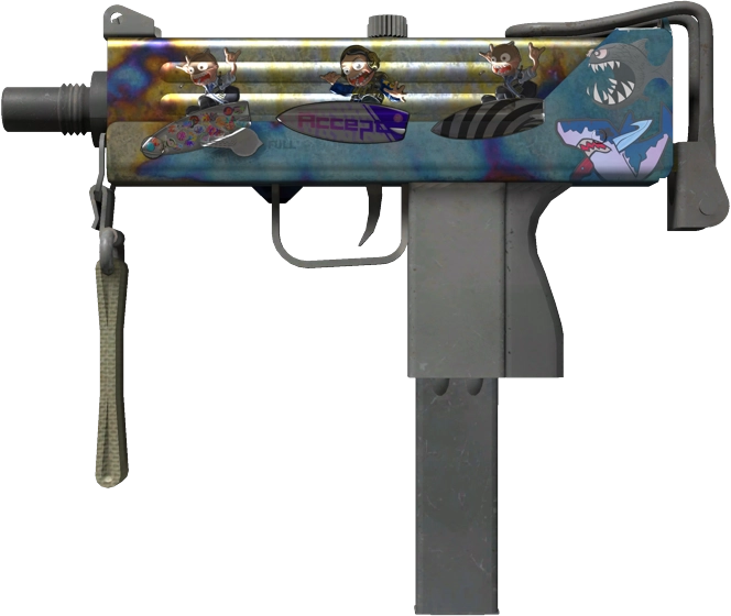 Item MAC-10 | Case Hardened