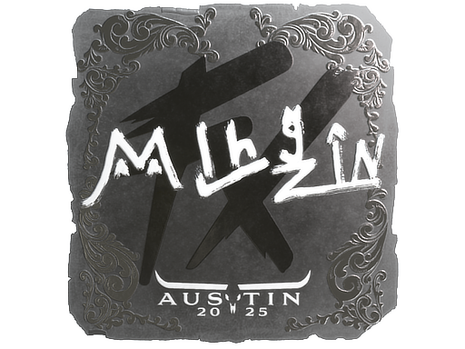 Item Sticker | mlhzin (Foil) | Austin 2025