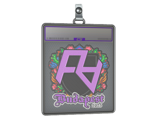 Item Sticker Slab | Rare Atom (Embroidered) | Budapest 2025